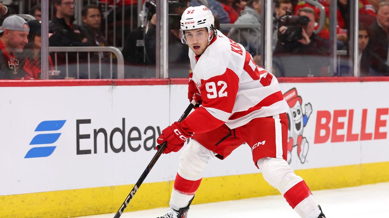 Erster <a href='/de/daten/news/eishockey/nhl/' class='tag'>NHL</a>-Punkt! Kasper mit Assist bei Detroit-Sieg
