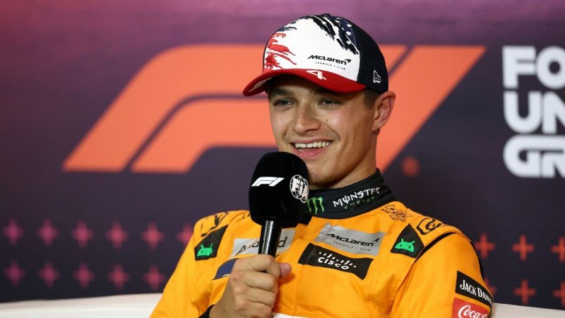 "Habe alles riskiert": Norris für Austin-Pole am Limit