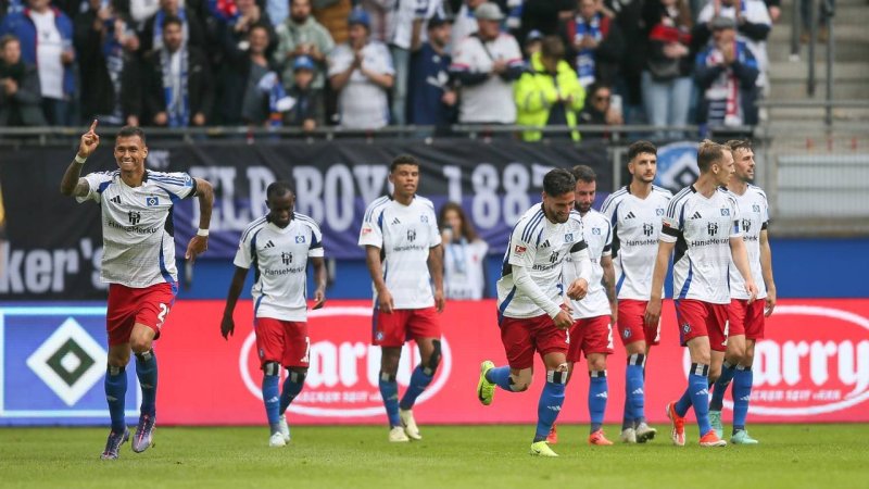 HSV schlägt im Topspiel Magdeburg - Nürnberg gewinnt klar