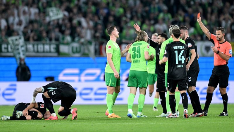 Risswunde! Grüll musste nach Wimmer-Foul genäht werden