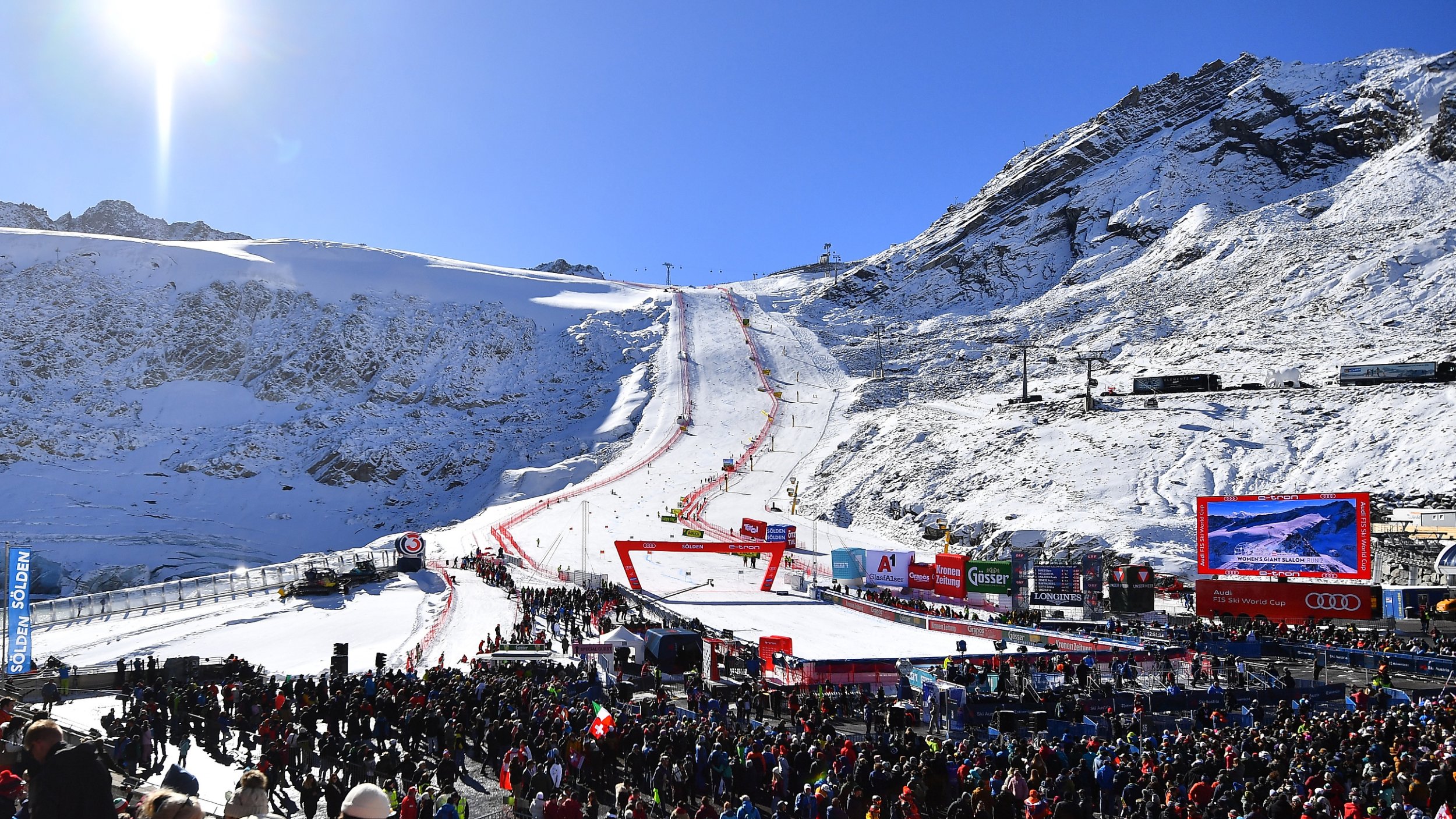 Das Programm für den Ski-Weltcup-Auftakt 2024 in Sölden