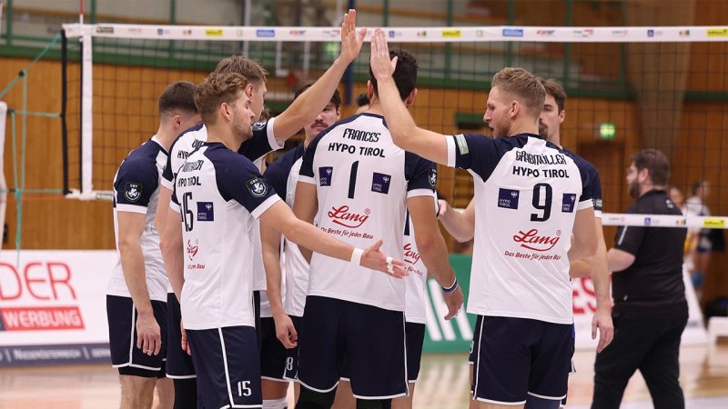 Volleyball: Tirol schafft Sprung in Champions League