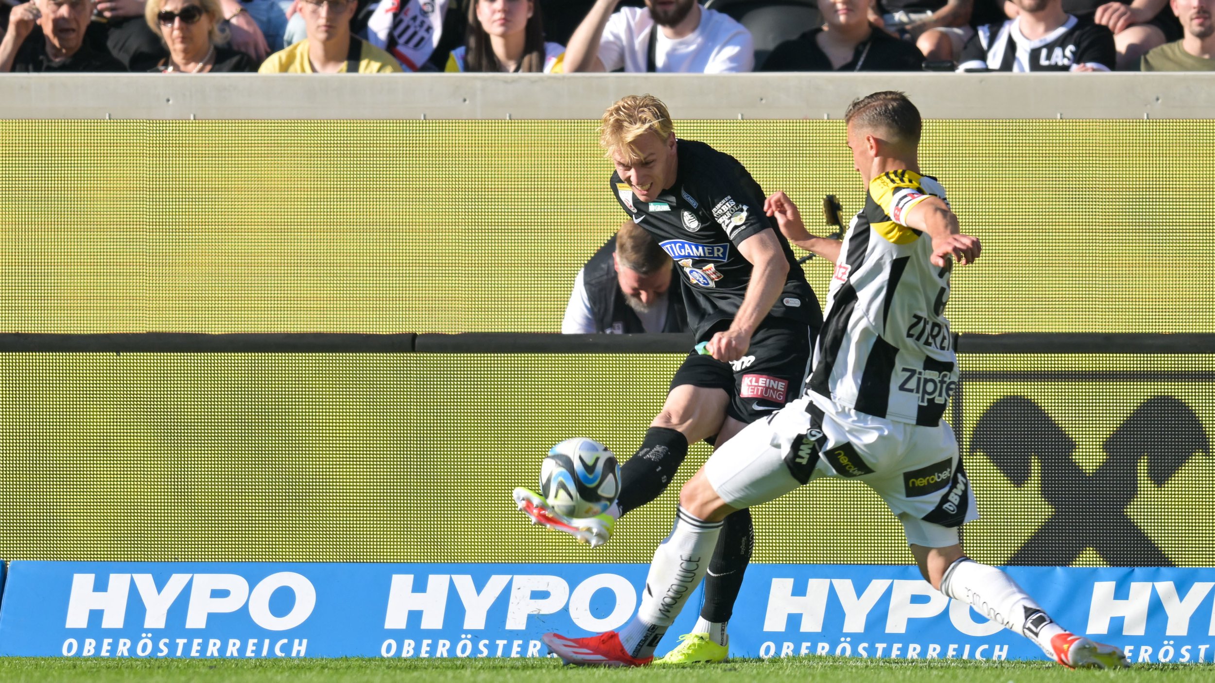 "Superspannend": Sturm im Duell der EC-Verlierer beim <a href='/de/daten/news/fussball/lask/' class='tag'>LASK</a>