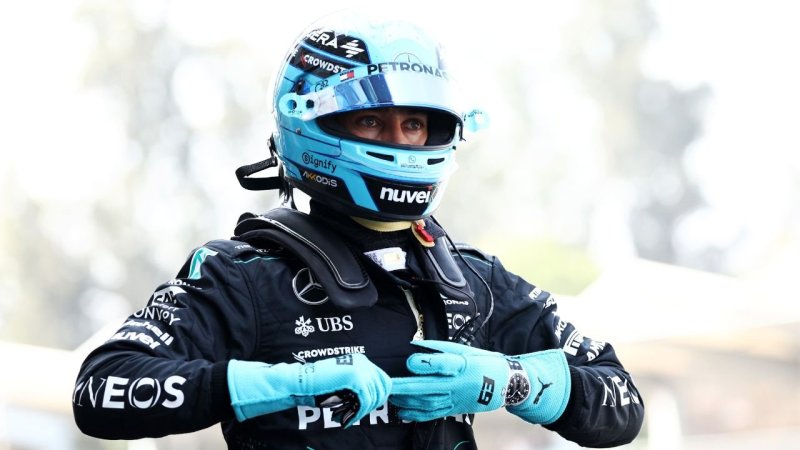 Zweimal Rot! Russell im ersten Mexiko-Training voran