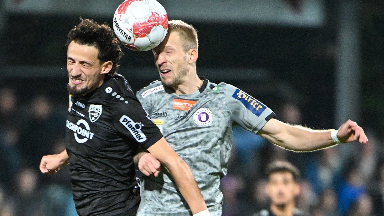 Altach erkämpft gegen Klagenfurt einen Punkt