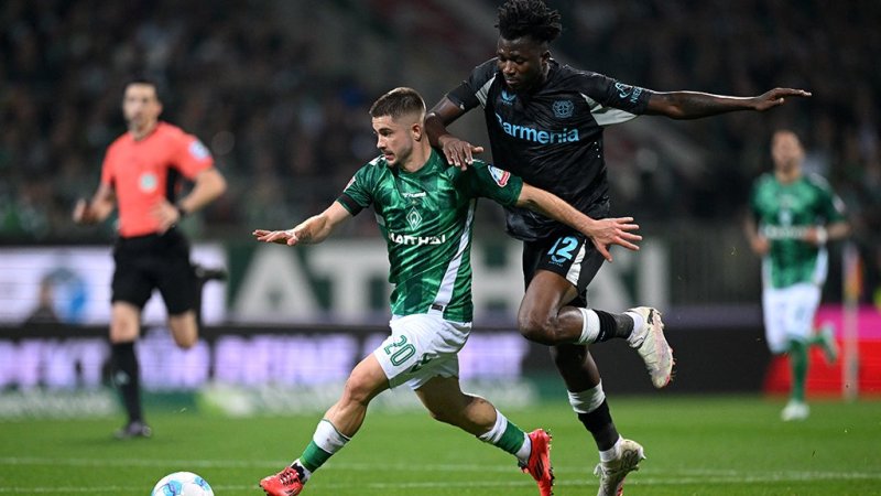 Schmid-Hammer! Werder holt spätes Remis gegen den Meister