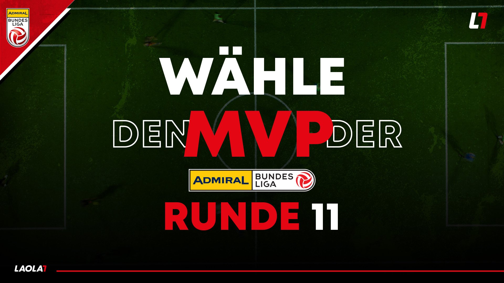 Wähle den MVP der 11. Runde der Bundesliga