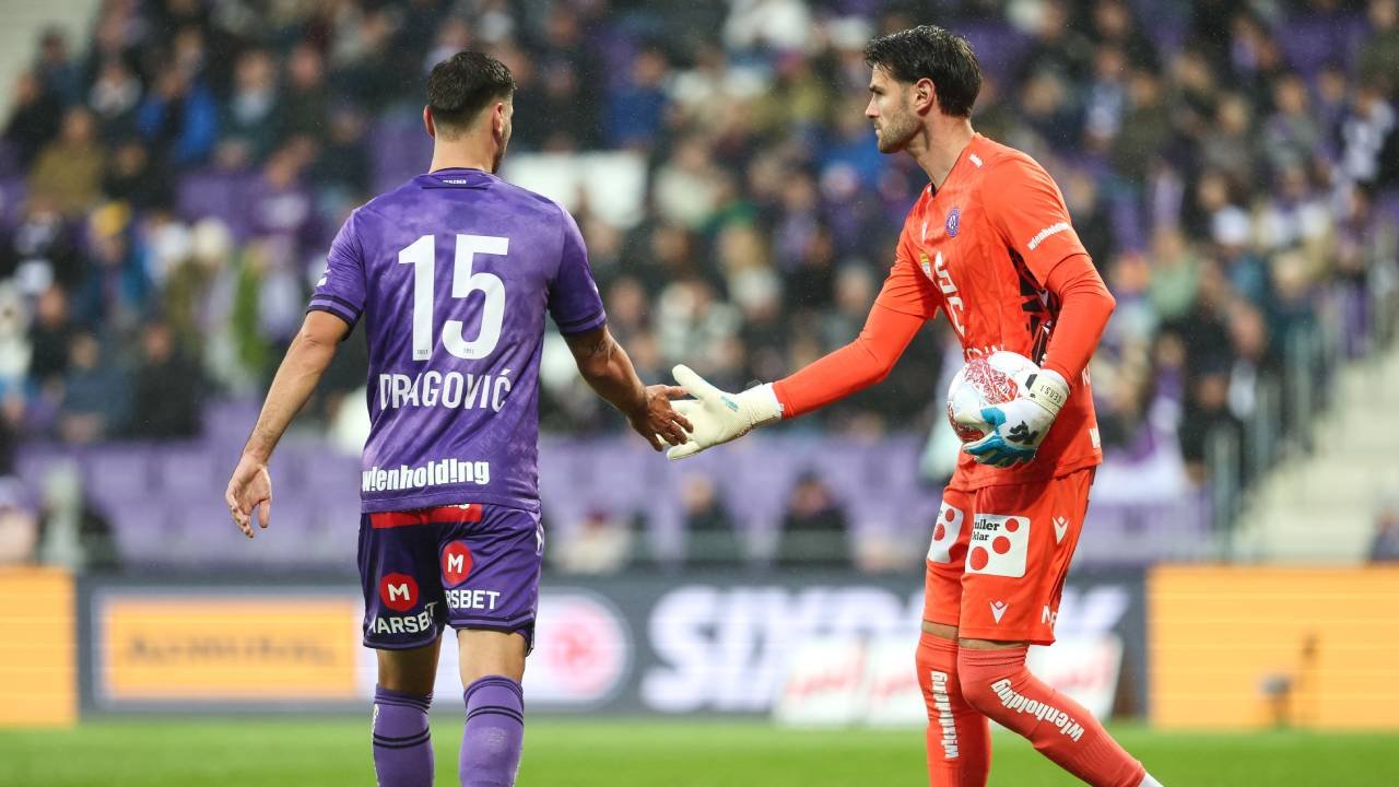 Vier Siege, ein Gegentor: Austrias 127-jährige Abwehr hält