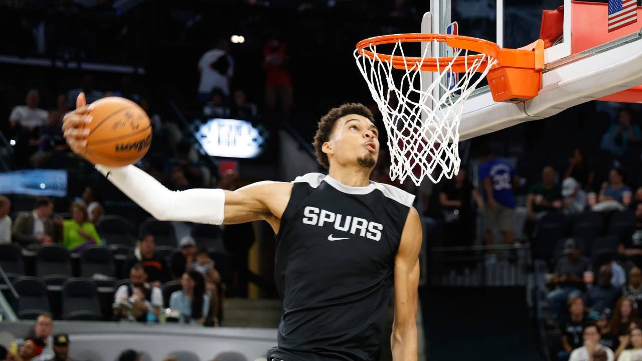 <a href='/de/daten/news/basketball/nba/' class='tag'>NBA</a>: Wembanyama gelingt bei Sieg Rarität