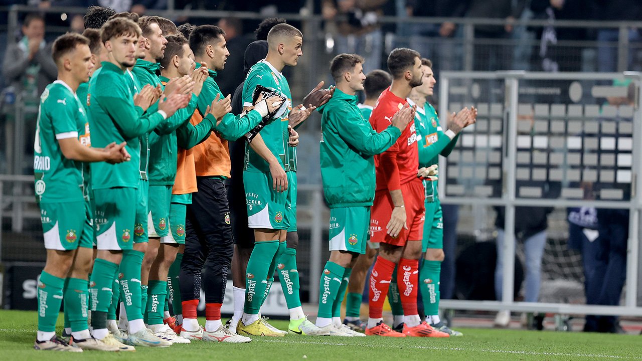 10 Rapidler punkten: "Vermessen, wenn wir enttäuscht wären"