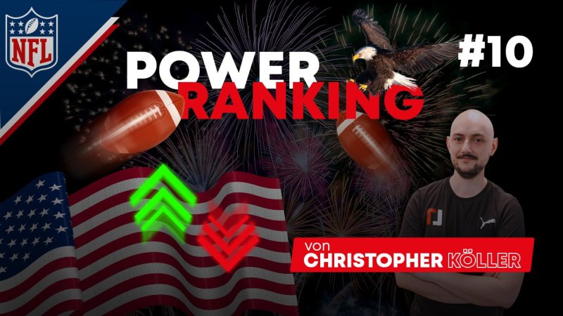 NFL: Das Power Ranking vor Week 10