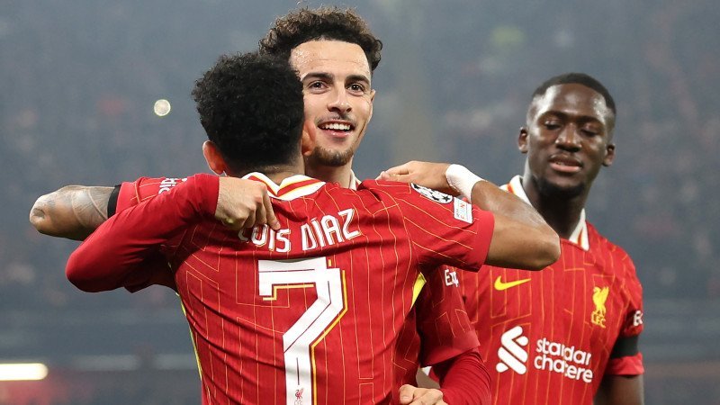 Diaz glänzt mit Hattrick bei Liverpool-Sieg über Leverkusen