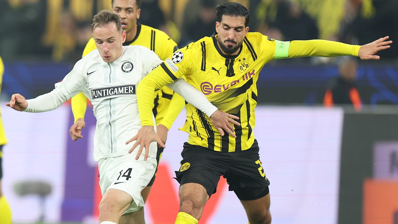 Tapferer SK Sturm muss sich Dortmund spät geschlagen geben