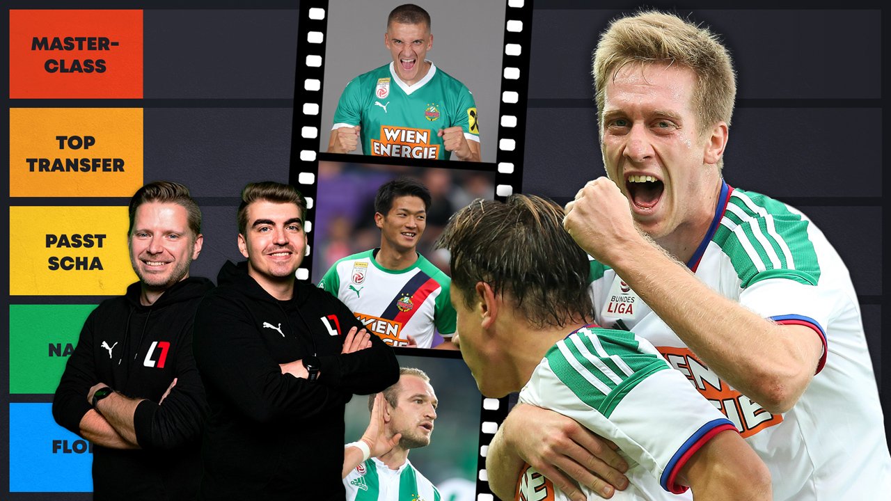 Ranking: Die 20 Rekord-Zugänge des SK Rapid