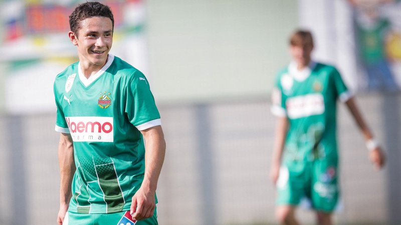 Youth-League-Aufstieg! Rapid ringt Braga nieder