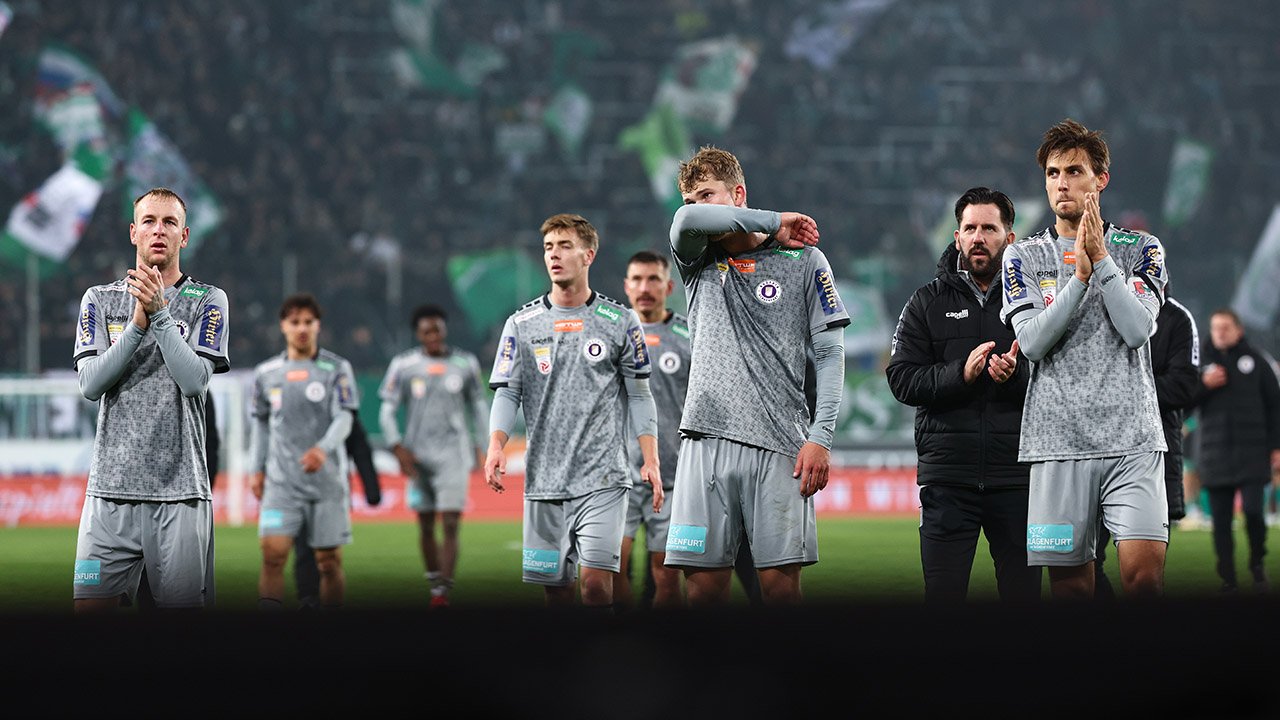 Klagenfurt: "Wir hatten Angst vor der Atmosphäre im Stadion"
