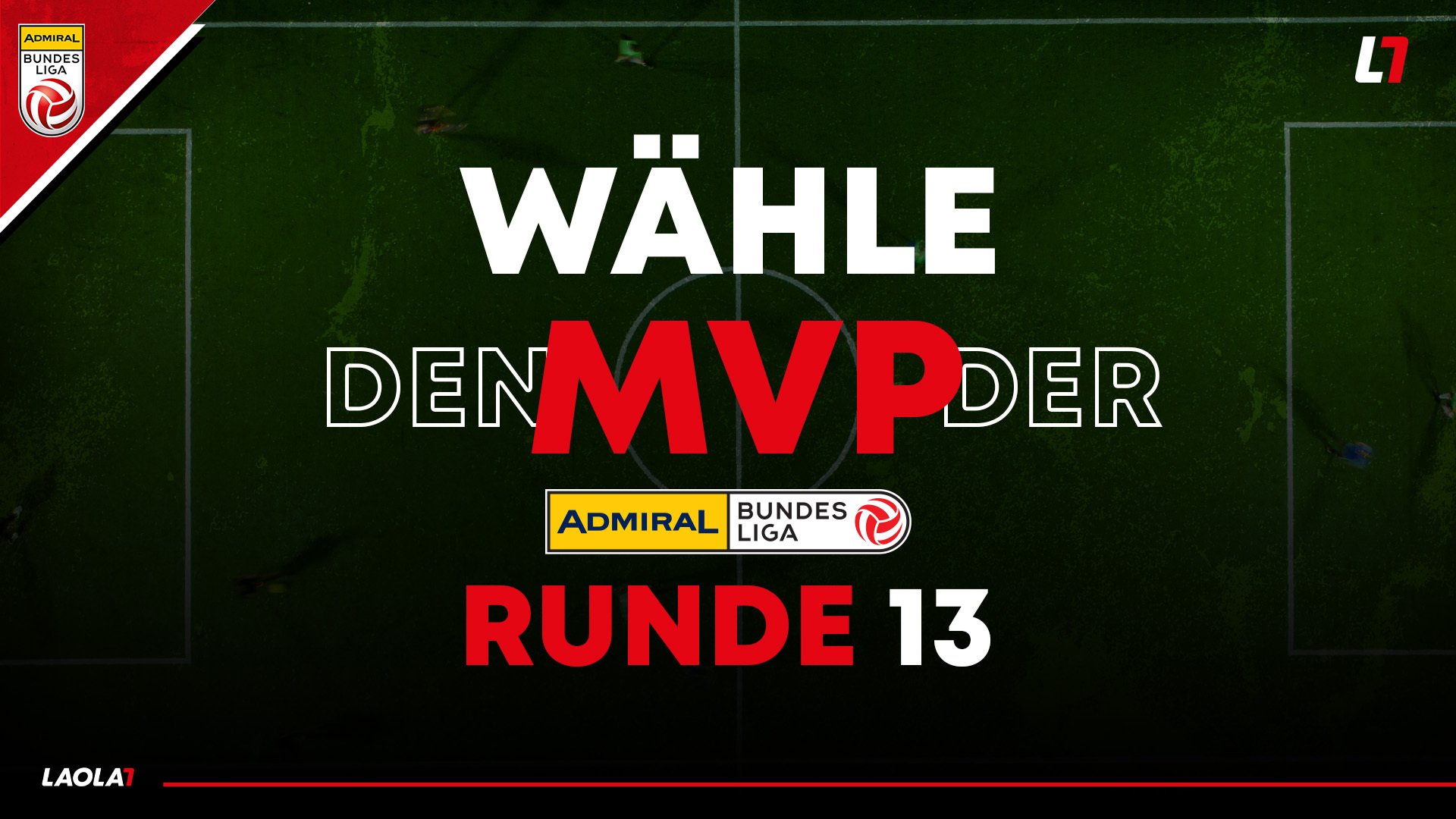 Wähle den MVP der 13. Runde der Bundesliga