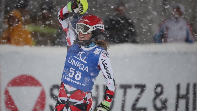 Katharina Liensberger: Die Zahlen der Doppel-Weltmeisterin