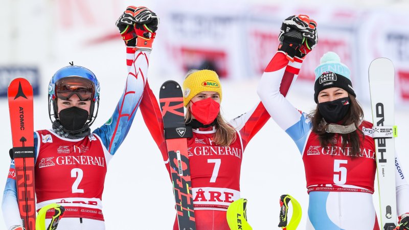 Katharina Liensberger: Die Zahlen der Doppel-Weltmeisterin