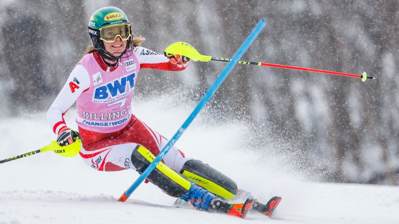 Katharina Liensberger: Die Zahlen der Doppel-Weltmeisterin