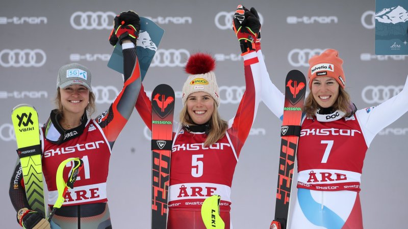 Katharina Liensberger: Die Zahlen der Doppel-Weltmeisterin