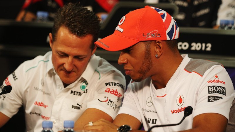 "Größe und Aufrichtigkeit" - Hamilton würdigt Schumacher