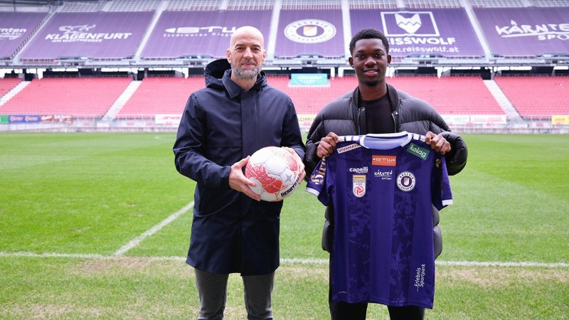 Offiziell! Klagenfurt präsentiert Ex-Feyenoord-Talent
