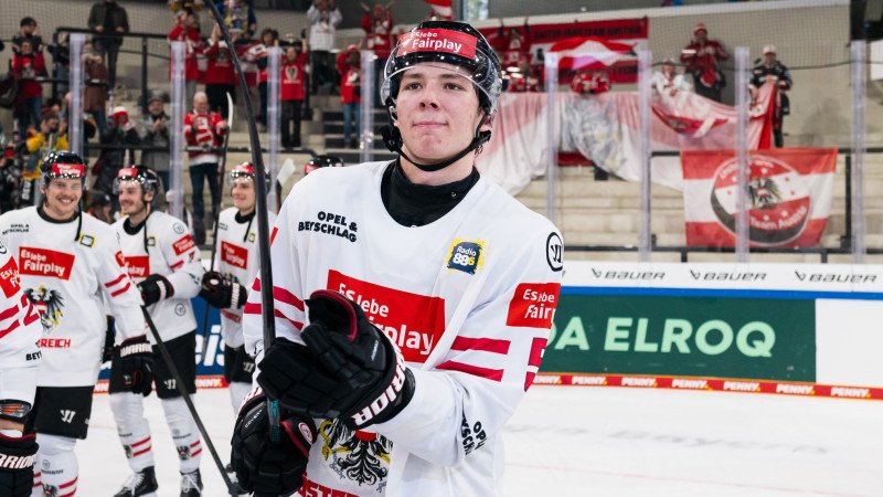 Erster Assist für ÖEHV-Talent Biber in Schweden