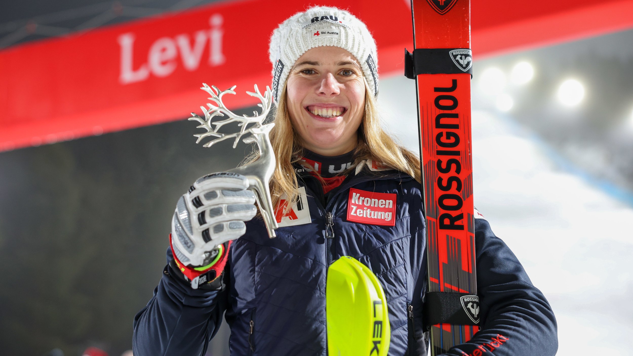 Liensberger am Podest: "Es macht momentan echt Spaß"