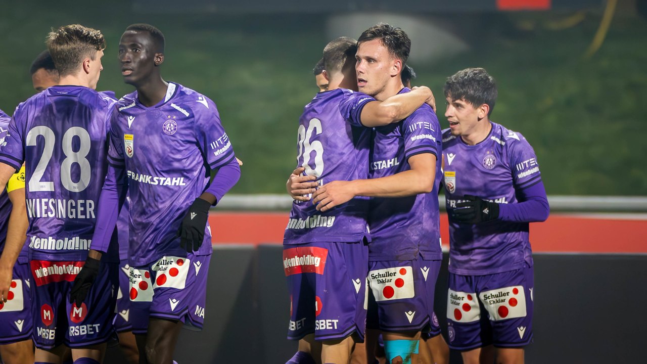 Wiener Austria gewinnt Hochwasser-Benefizspiel