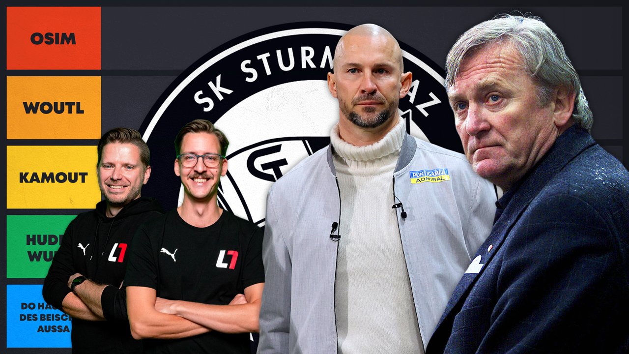 Ranking: Die Sturm-Trainer der letzten 30 Jahre