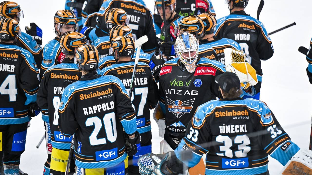 Fünfter Sieg in Folge! Black Wings gewinnen in Ljubljana