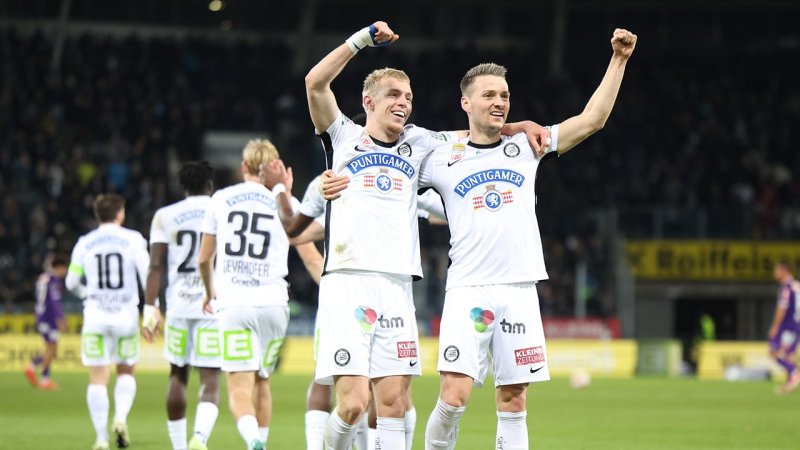 7 Tore! Traum-Debüt für Sturm-Coach Säumel