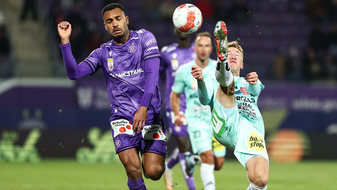 Austria setzt ihren Erfolgslauf auch gegen Hartberg fort