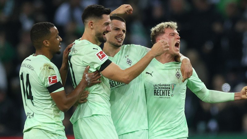 Gladbach feiert ungefährdeten Heimsieg über St. Pauli