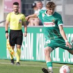 Youth League: Rapid gewinnt nach Platzverweis spät