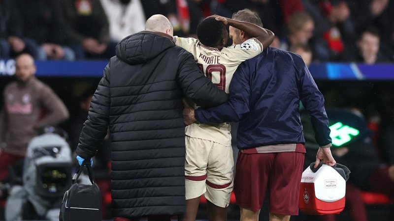 30 Horror-Minuten für Salzburg: Konate muss verletzt raus