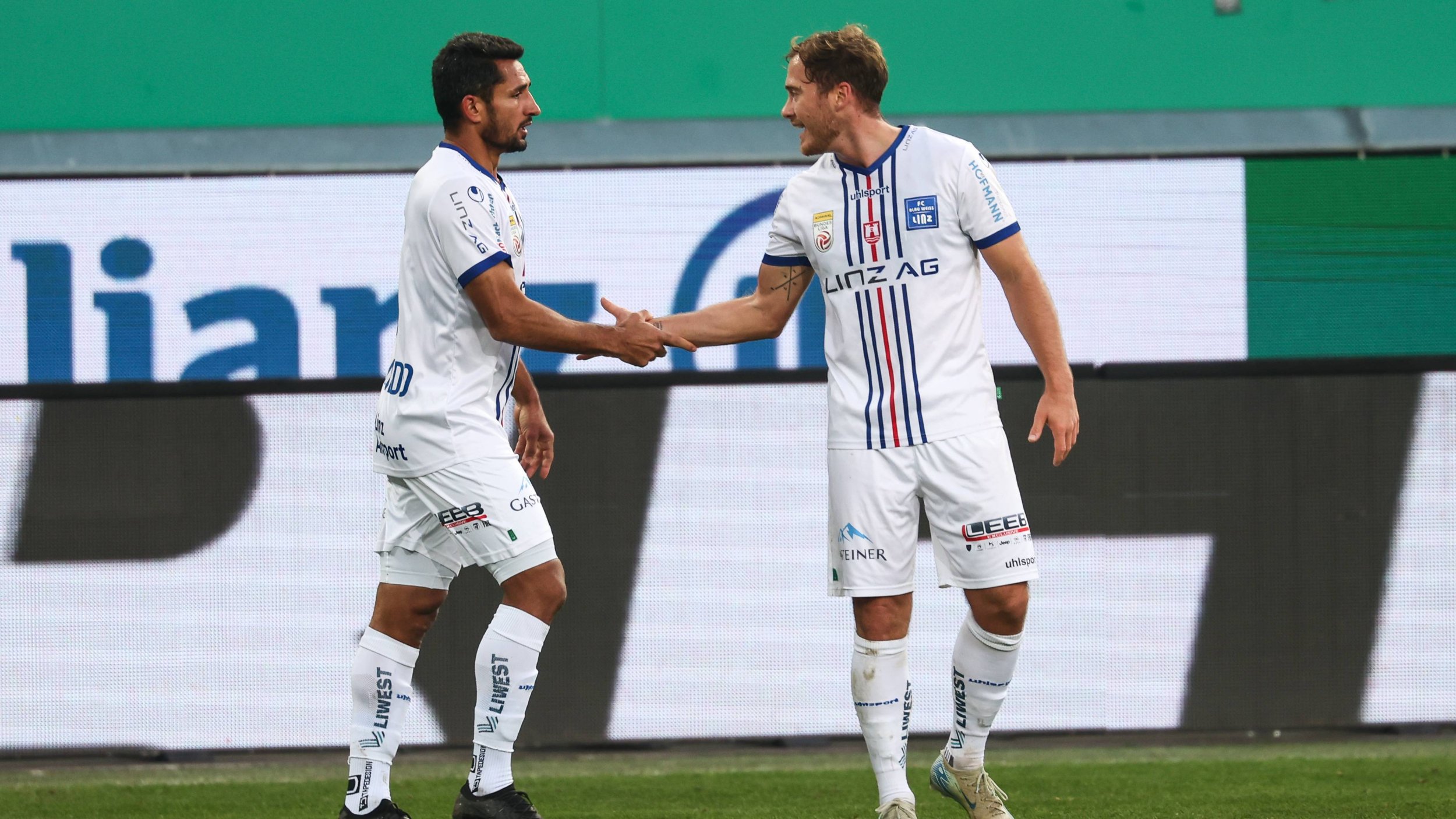 Ronivaldo lässt Blau-Weiß gegen Rapid jubeln