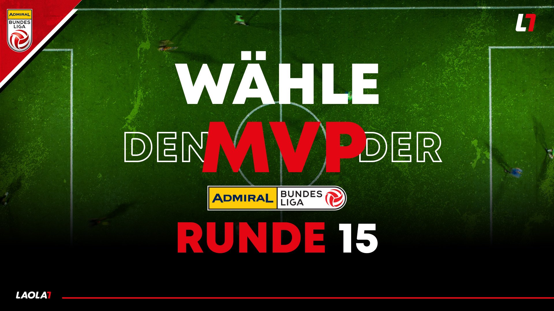 Wähle den MVP der 15. Runde der Bundesliga