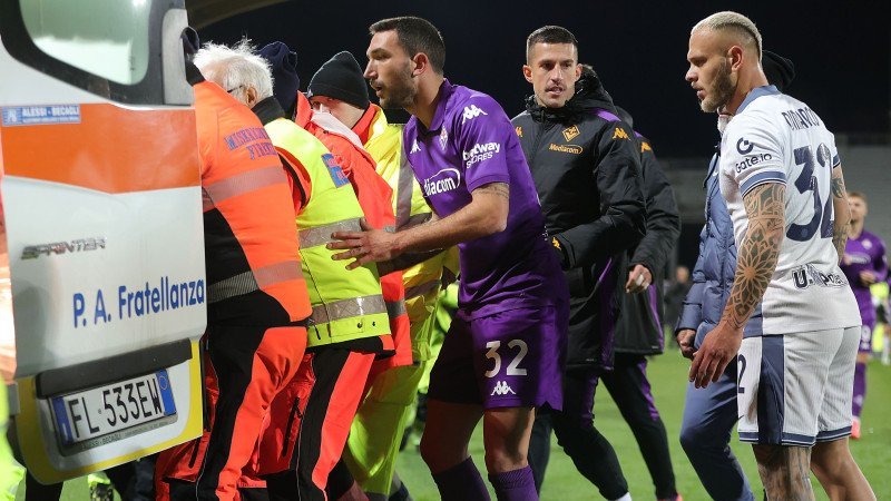 Nach Zusammenbruch: So geht es Fiorentinas Bove