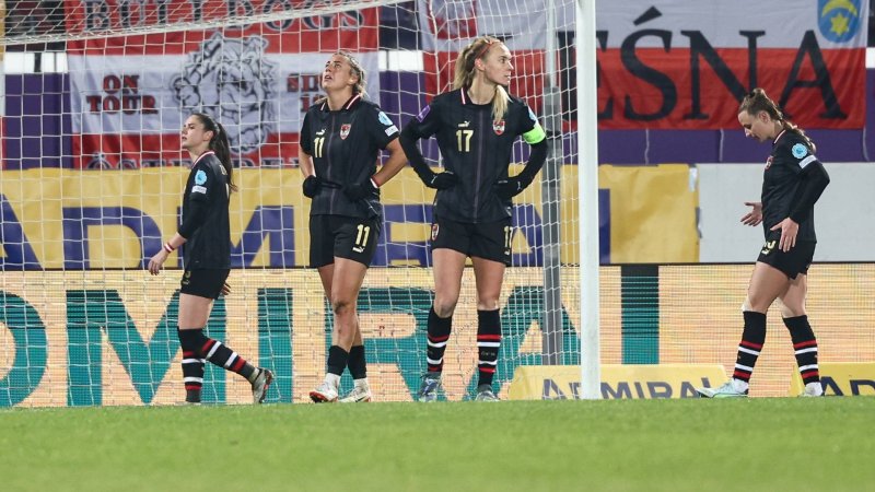 Der geplatzte EM-Traum der ÖFB-Frauen: "Schon sehr schlimm"