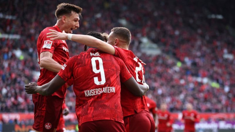 2. Deutsche Bundesliga: Kaiserslautern und Hannover gewinnen