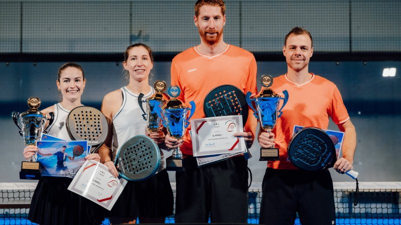 Austrian Padel Masters: Finaltag nichts für schwache Nerven