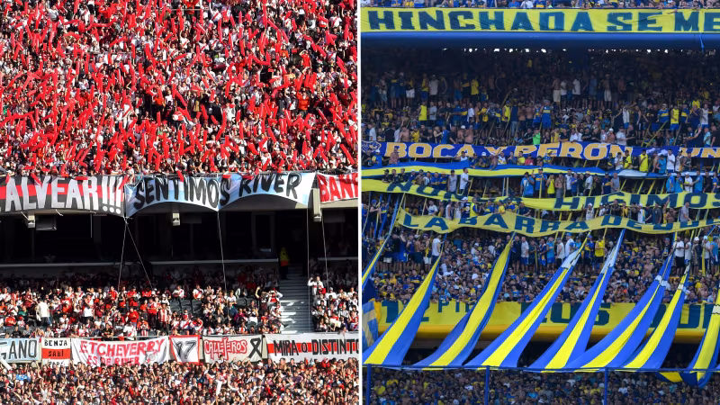 Argentinien: Superclásico zwischen Boca Juniors & River Plate