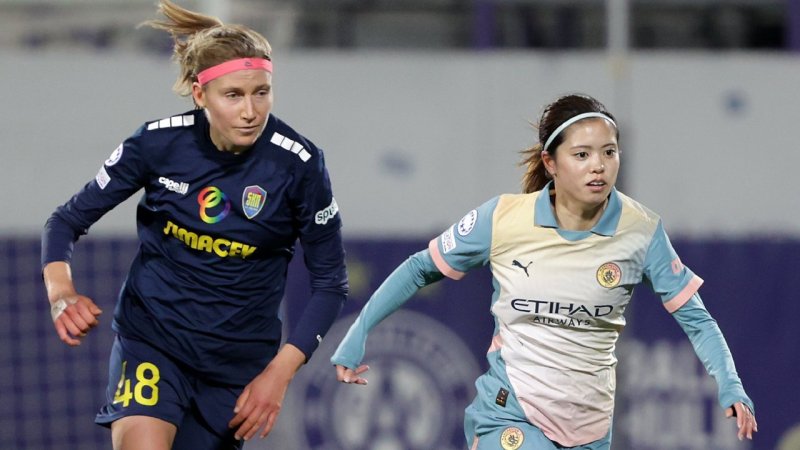 St. Pölten unterliegt ManCity in Champions League