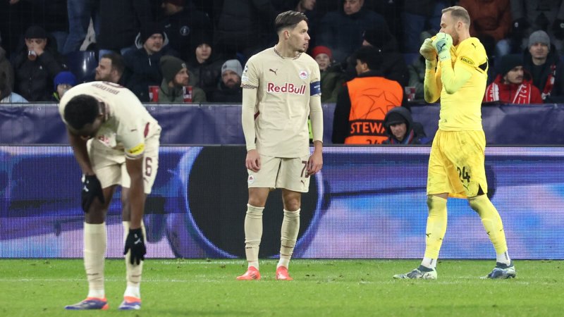 Salzburger Katzenjammer: "Champions League ist uns zu groß"