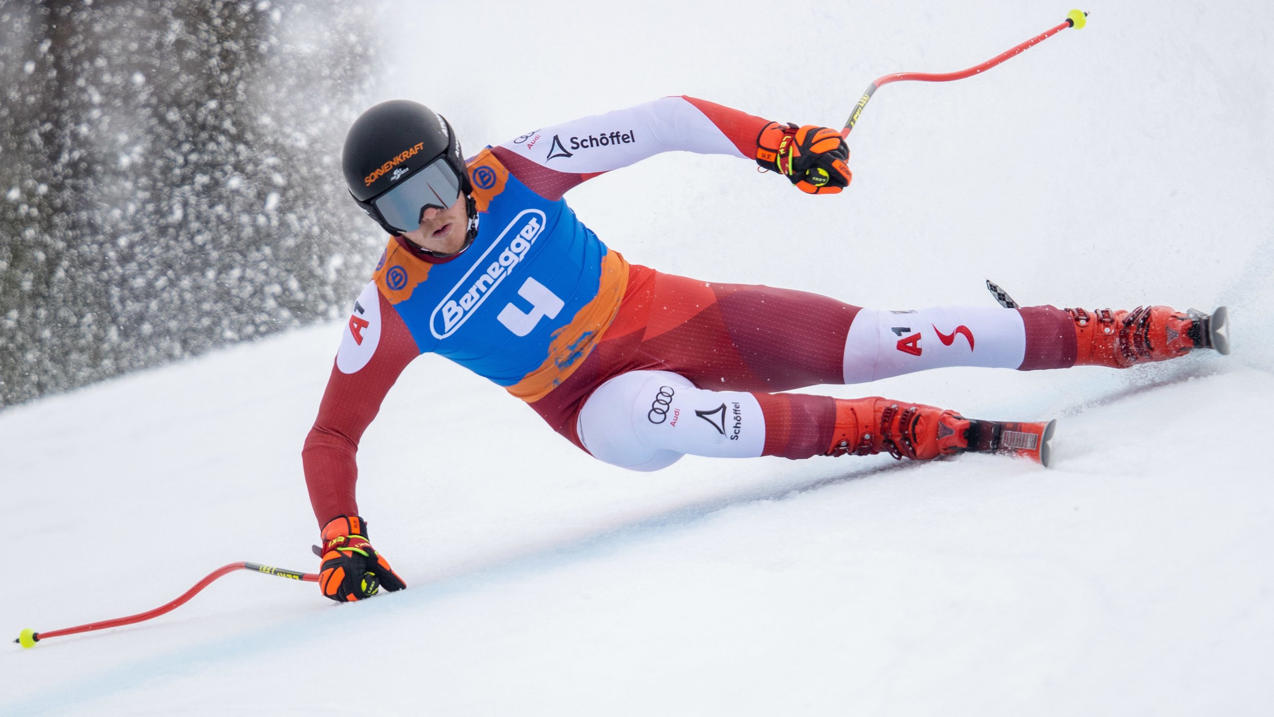 Hacker gewinnt auch zweite Abfahrt in Santa Caterina