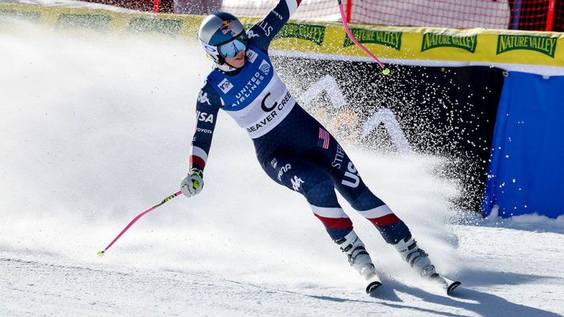 Lindsey Vonn: Beeindruckende Zeit als Vorläuferin!