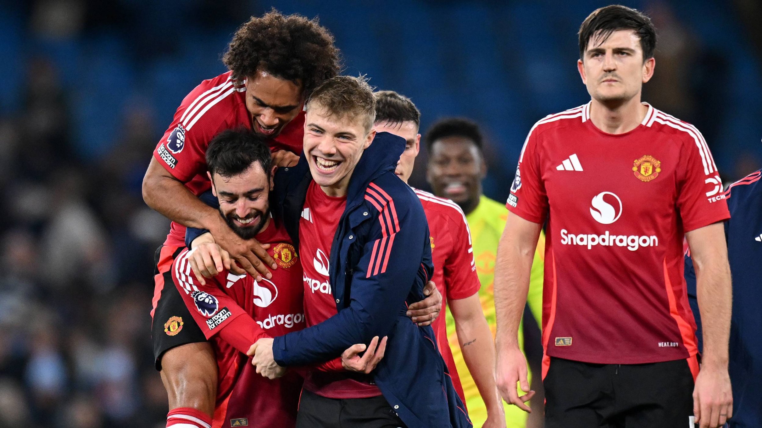 Nach Derbysieg: Höjlund stichelt gegen City-Star