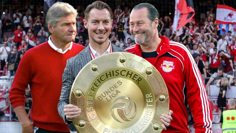 Alle bisherigen Trainer in der Ära Red Bull Salzburg